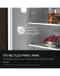 AEG NSC6L18ZES 54.6cm 70/30 Built-In Low Frost Fridge Freezer