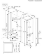 AEG NSC6L18ZES 54.6cm 70/30 Built-In Low Frost Fridge Freezer