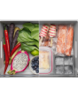 AEG NSC8M191DS 54.6cm 70/30 Integrated Frost Free Fridge Freezer - White