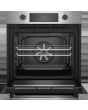 Beko CIMY92XP 59.4cm Pyrolytic Built In Electric Single Oven - Stainless Steel