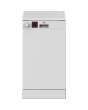 Beko DVS05C20W Slimline Dishwasher - White - 10 Place Settings