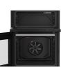 Beko EDC6731W 60cm Double Oven Electric Cooker with Vitroceramic Hob - White