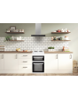 Beko EDP503W 50cm Electric Double Oven with Grill Cooker - White