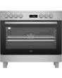 Beko GF17399GXNS 90cm Electric Single Fan Oven Single Range Cooker 