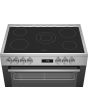 Beko GF17399GXNS 90cm Electric Single Fan Oven Single Range Cooker 
