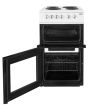 Beko KD531AW 50cm Twin Cavity Electric Cooker
