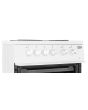 Beko KD531AW 50cm Twin Cavity Electric Cooker