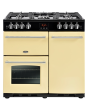 Belling 444411734  X90G 90cm Gas Rangecooker with Double Oven and Gas Hob - Cream