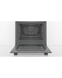 Bosch HHF113BA0B 59.4cm Built In Electric Single Oven With 3D Hot Air - Black