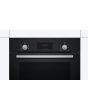 Bosch HHF113BA0B 59.4cm Built In Electric Single Oven With 3D Hot Air - Black