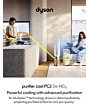 Dyson TP12 544535-01 Purifier Fan White and Gold