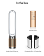 Dyson TP12 544535-01 Purifier Fan White and Gold