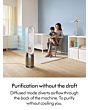 Dyson TP12 544535-01 Purifier Fan White and Gold