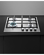 Fisher & Paykel 60cm Gas Hob in Stainless Steel Design