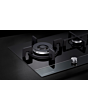 Fisher & Paykel CG903DLPGB4 90cm Gas Hob - Black Glass
