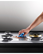 Fisher & Paykel 90cm Gas Hob in Stainless Steel Finish