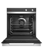 Fisher & Paykel Built-In Electric Oven in Black/Steel