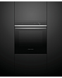 Fisher & Paykel Built-In Electric Single Oven, Black/Steel