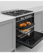 Fisher & Paykel 90cm Dual Fuel Cooker in Black Finish
