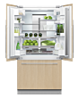 Fisher & Paykel RS90A3 Frost Free French Door Fridge