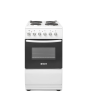 Haden HES051W 50cm Electric Cooker with Sealed Hob