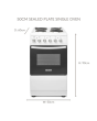Haden HES051W 50cm Electric Cooker with Sealed Hob