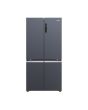 Haier HCR5919ENMB Multi Door Fridge Freezer Cube 90 Series 5, No Frost, Brushed Black