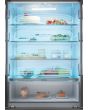 Haier HFR3718ENMD 70cm 60/40 Total No Frost Fridge Freezer - Dark Inox
