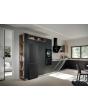 Haier HTR3518ENMTK 60/40 Fridge Freezer Black