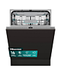 Hisense HV16AUK Integrated Dishwasher with 16 Place Settings