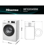 Hisense WF1Q1041BW 10kg Steam Washing Machine White