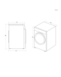 Hoover H-Dry 300 HLE C10DE-80 10kg Tumble Dryer