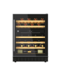 Hoover HWCB60UK/N Under Counter Wine Cooler 46 Bottles Black