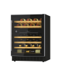 Hoover HWCB60UK/N Under Counter Wine Cooler 46 Bottles Black