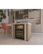 Hoover HWCB60UK/N Under Counter Wine Cooler 46 Bottles Black