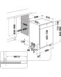 Hotpoint H3BL626BUK 60Cm Semi Integrated Dishwasher