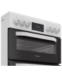 Hotpoint HDE6VDW 60cm Double Electric Ceramic Cooker