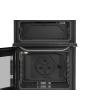Hotpoint HDG6GDCX 60cm Double Oven Gas Cooker Stainless Steel