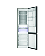 Hotpoint HPK26413XR6UKE 59.5cm 70/30 Fridge Freezer Black Steel