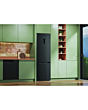 Hotpoint HPK26413XR6UKE 59.5cm 70/30 Fridge Freezer Black Steel