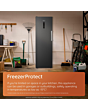 Hotpoint HPK26413XR6UKE 59.5cm 70/30 Fridge Freezer Black Steel