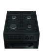 Hotpoint HTG5GCB 50cm Double Oven Gas Cooker Black