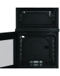Hotpoint HTG5GCB 50cm Double Oven Gas Cooker Black
