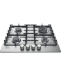 Hotpoint PPH60GDFIXUK 59cm Gas Hob - Silver