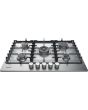 Hotpoint PPH75GDFIXUK 75cm Gas Hob - Silver