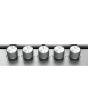 Hotpoint PPH75GDFIXUK 75cm Gas Hob - Silver