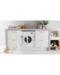 Indesit BI WMIL 91485 U WMIL91485U 9kg 1400 Spin Built in Washing Machine - White