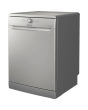 Indesit D2F HK26 S UK D2FHK26SUK 60cm Dishwasher - Silver- 14 Place Setting