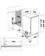Indesit IN2IE10CS80UK 45Cm Integrated Slimline Dishwasher