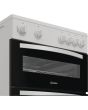 Indesit ITE6VMW 60cm Electric Double Oven Cooker w/ Ceramic Hob
